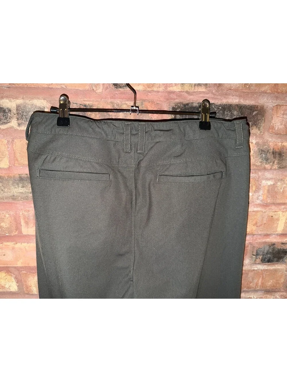 Cuts Clothing AO Versaknit Pants Men's 34x32 Chino Slim Stretch Olive Dark